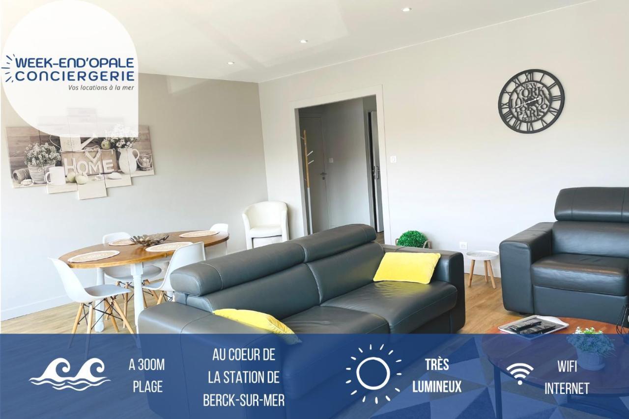 Appartement Lumineux A 300M De La Mer Berck Buitenkant foto